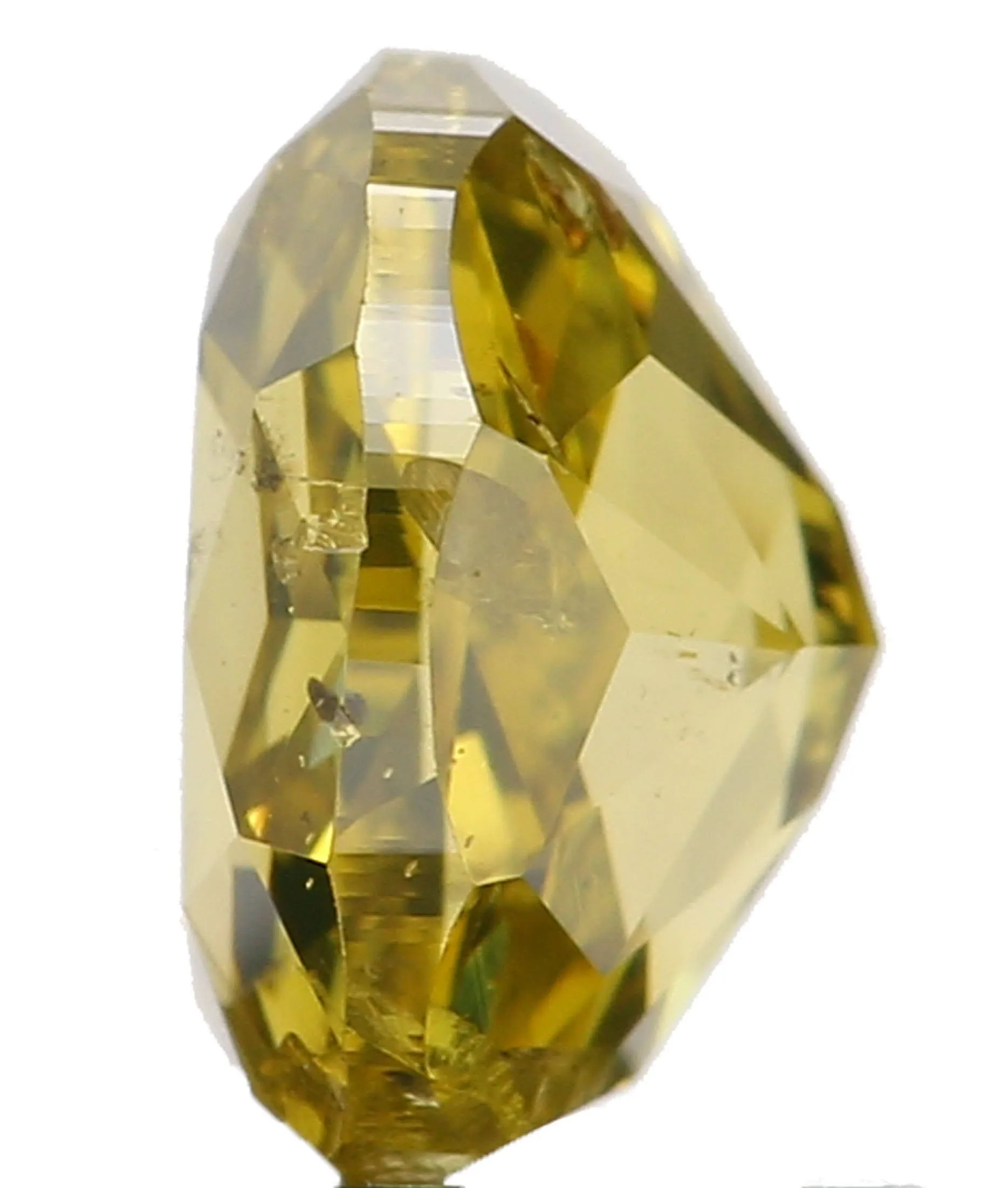 0.73 CT Natural Loose Oval Shape Diamond Yellow Color Oval Shape Diamond 5.70 MM Natural Loose Green Color Oval Brilliant Cut Di