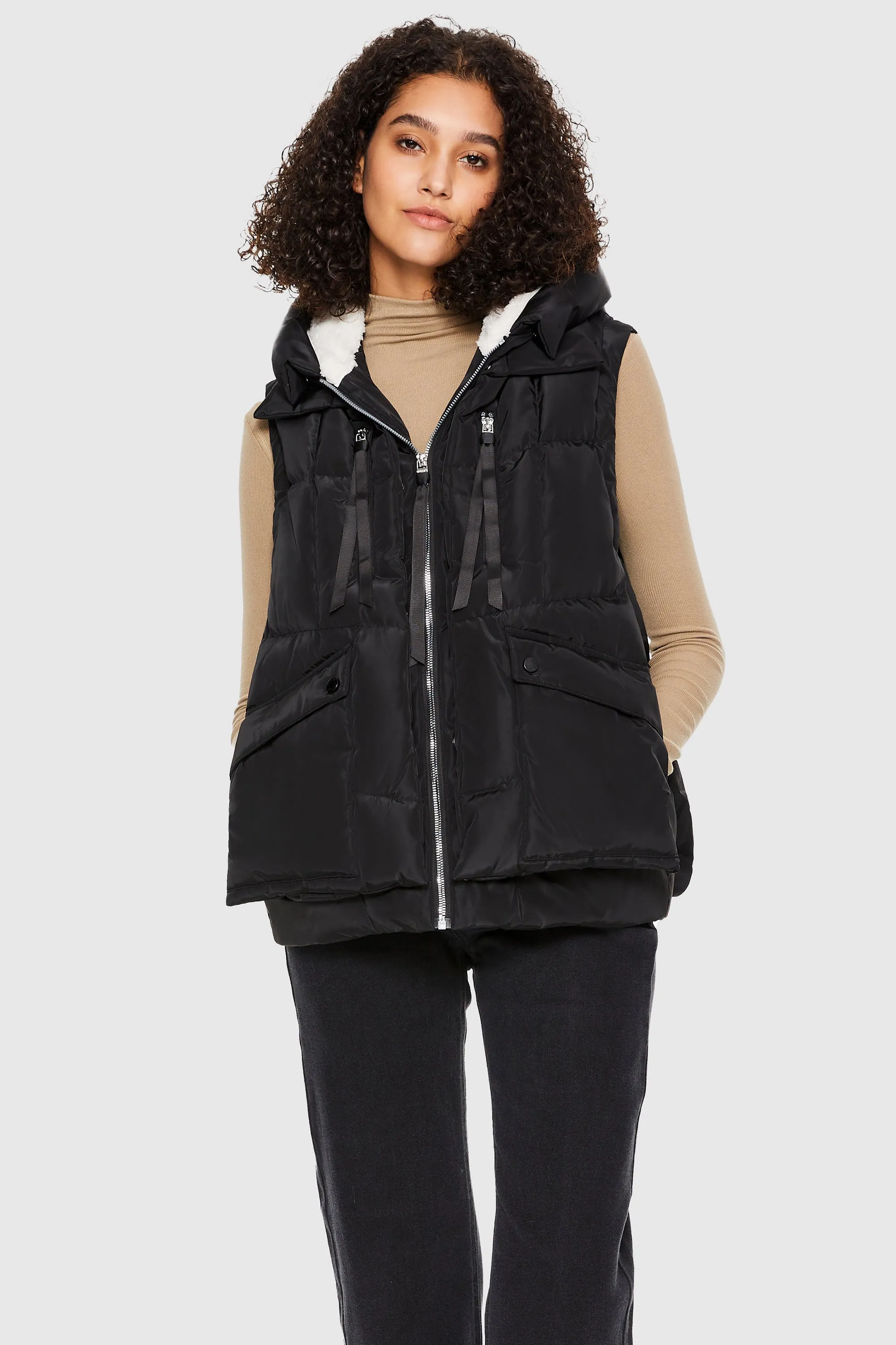 092 Classics Cropped Down Vest