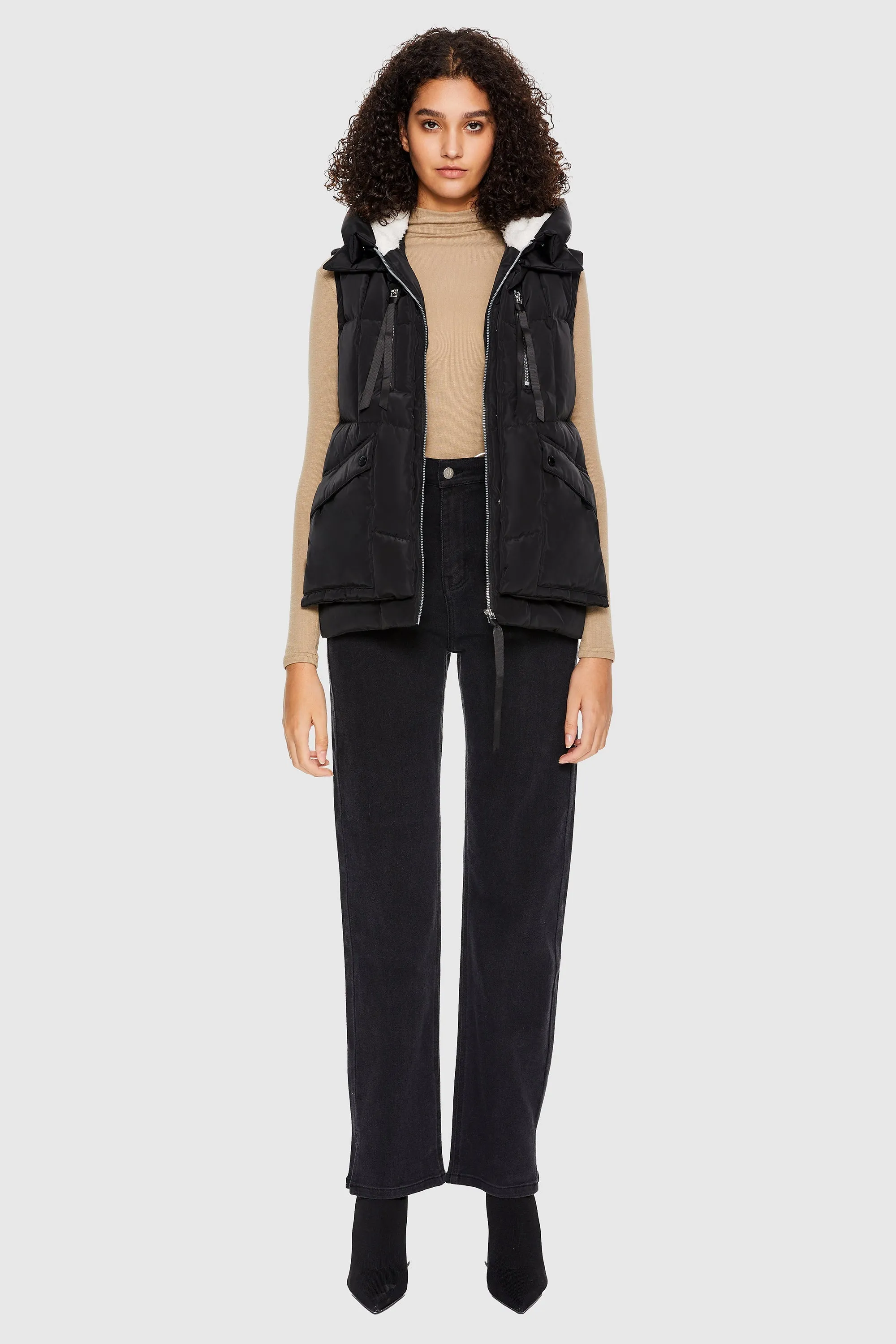 092 Classics Cropped Down Vest