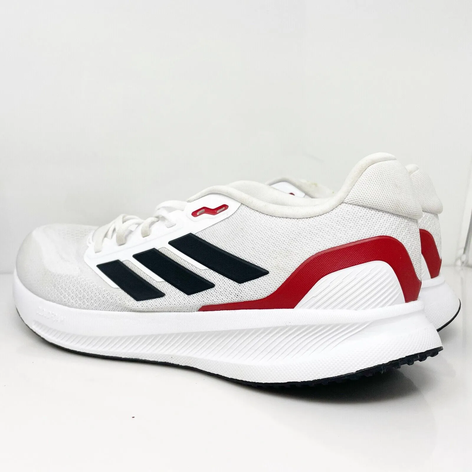 Adidas Mens Runfalcon 5 IE0551 White Running Shoes Sneakers Size 10.5