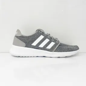 Adidas Womens Cloudfoam QT Racer FX3427 Gray Running Shoes Sneakers Size 6.5