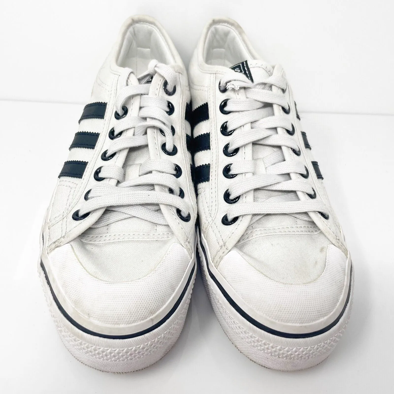 Adidas Womens Nizza Platform GX2020 White Casual Shoes Sneakers Size 10.5