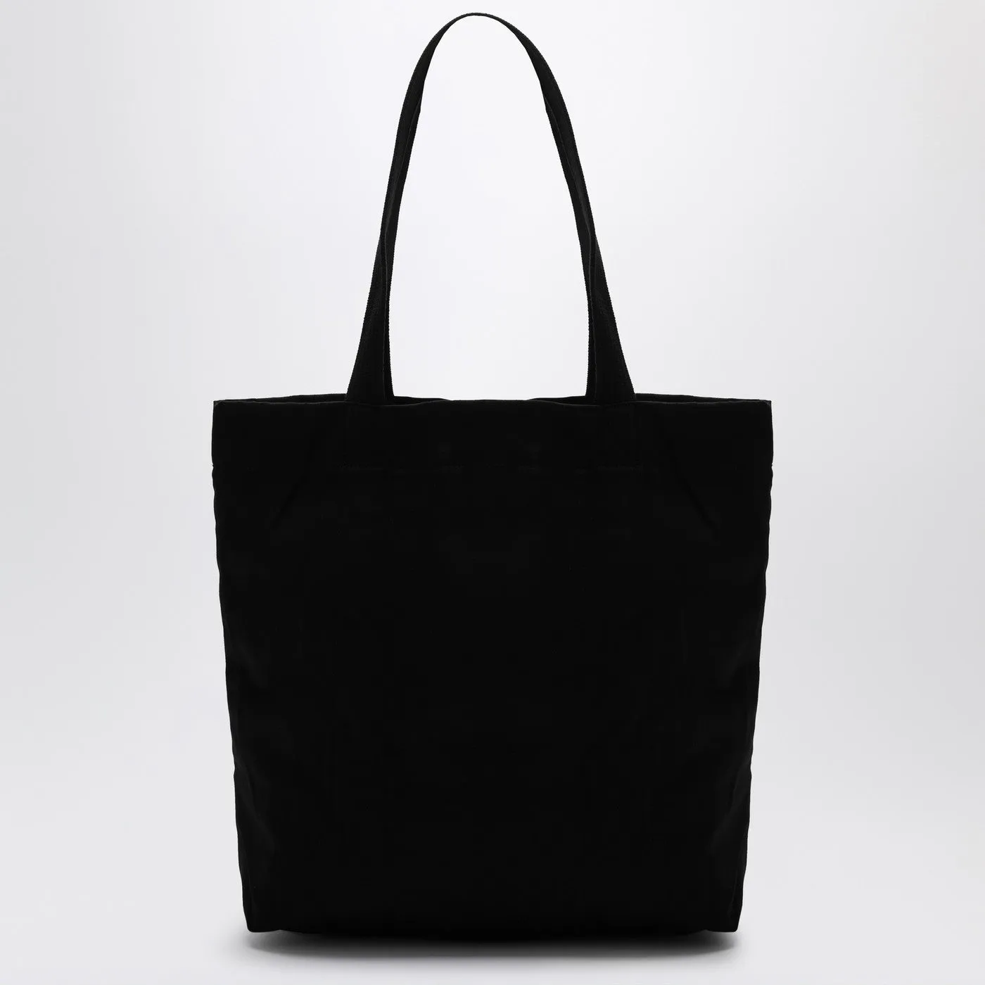 Adidas Y 3    Adidas Y 3 Black Cotton Tote Bag With Logo