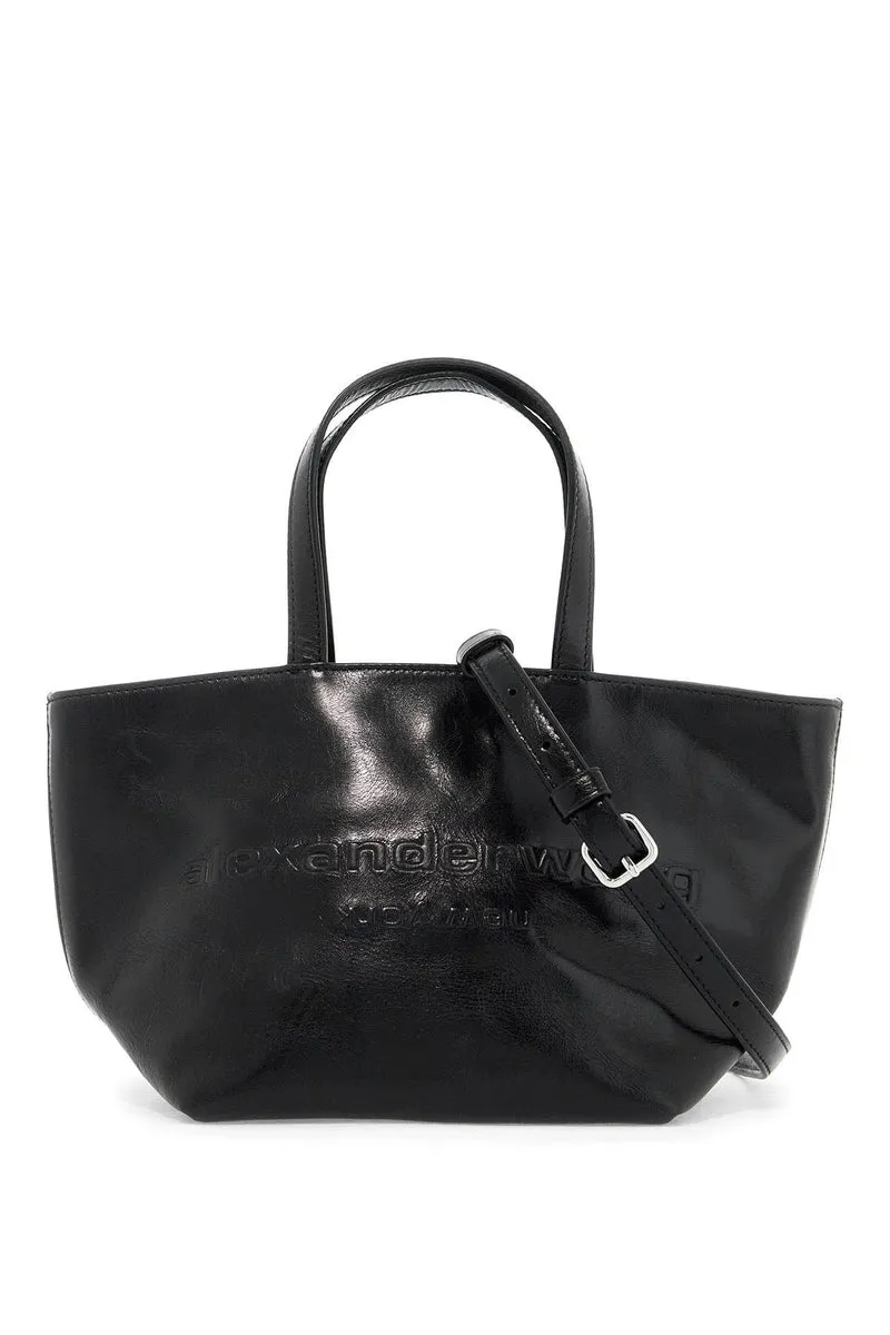 Alexander Wang    Alexander Wang Small Leather Punch Tote Bag