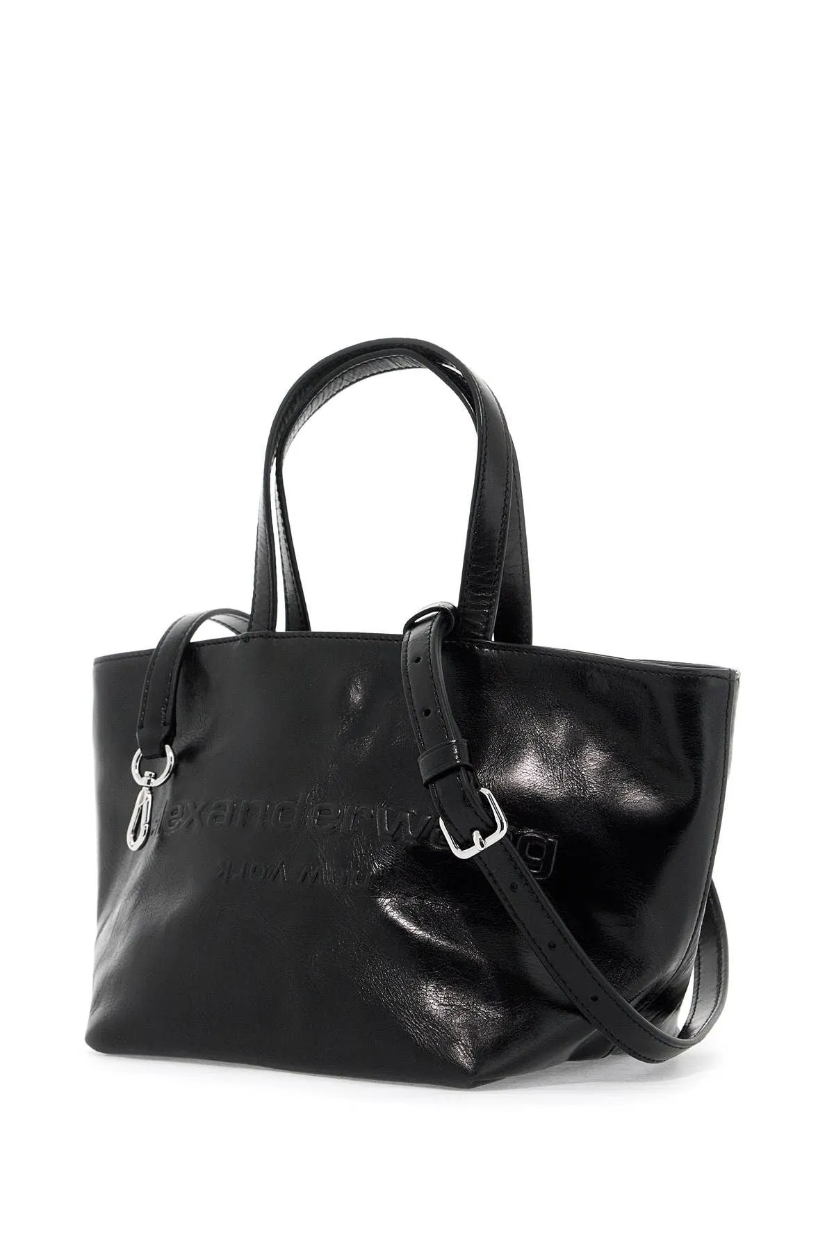 Alexander Wang    Alexander Wang Small Leather Punch Tote Bag