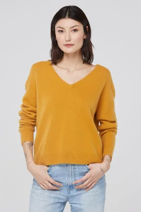 ARIA V-NECK CASHMERE SWEATER