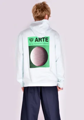 ARTE SS22-087H HULTON BACK CICLO SWEAT HOODIE SKYLIGHT