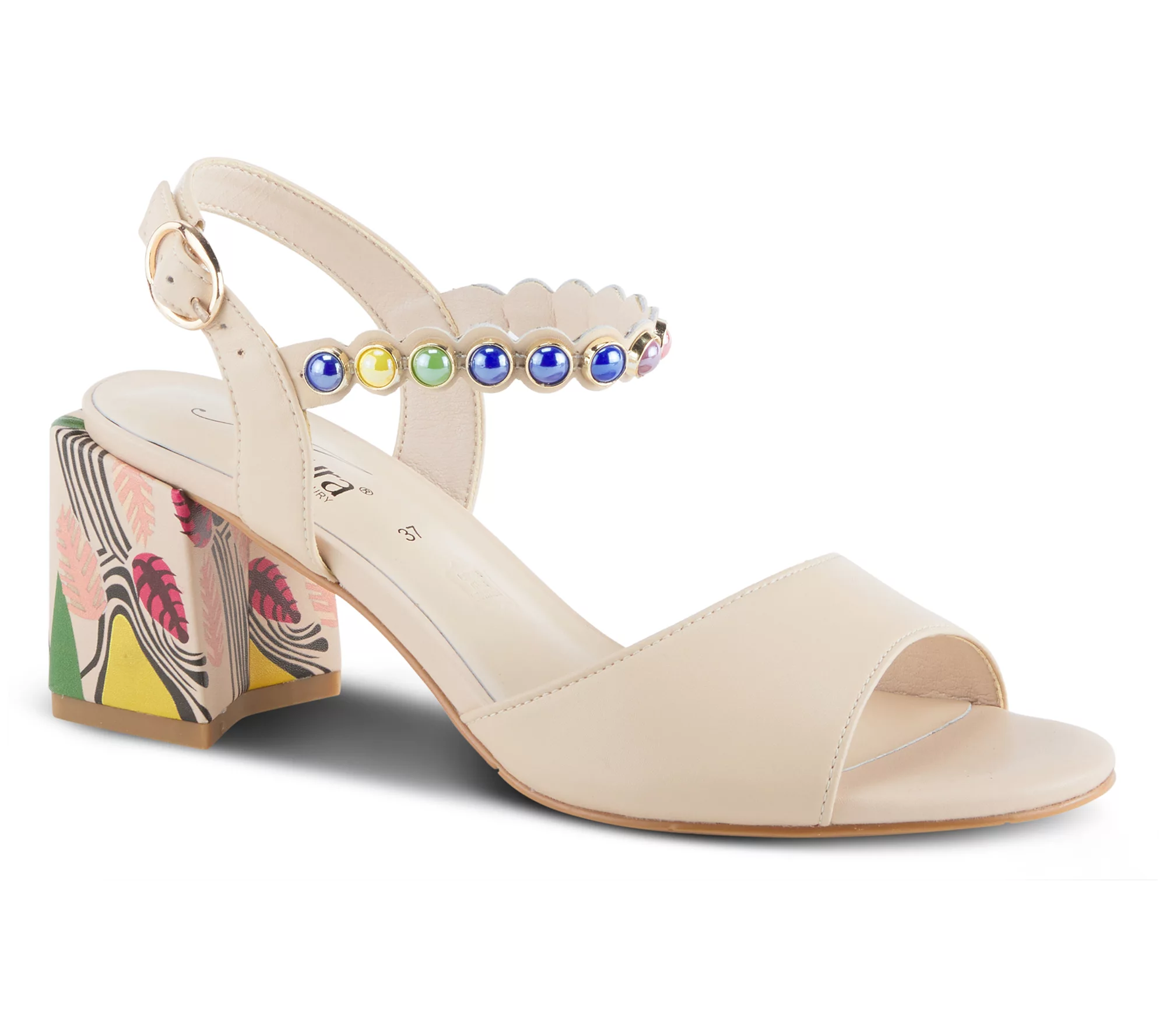 Azura by Spring Step Heeled Sandals - Legendary