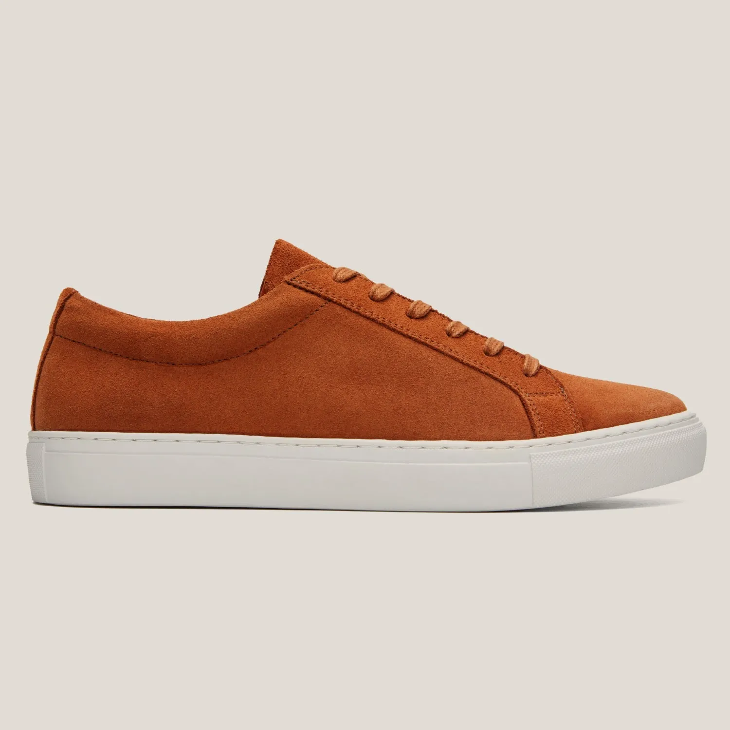 Baltimore Cognac Brown Suede Sneakers