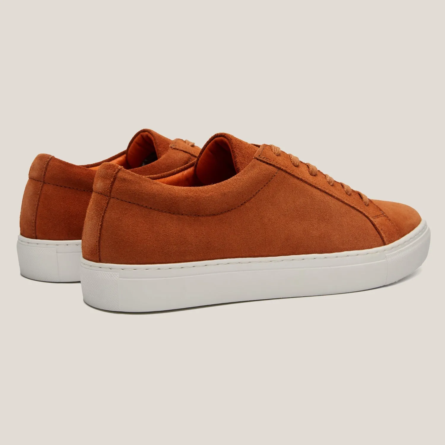 Baltimore Cognac Brown Suede Sneakers