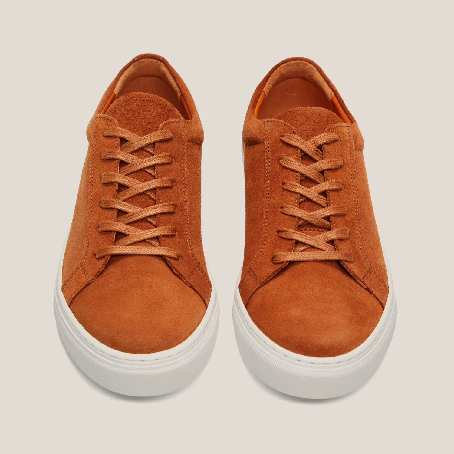 Baltimore Cognac Brown Suede Sneakers