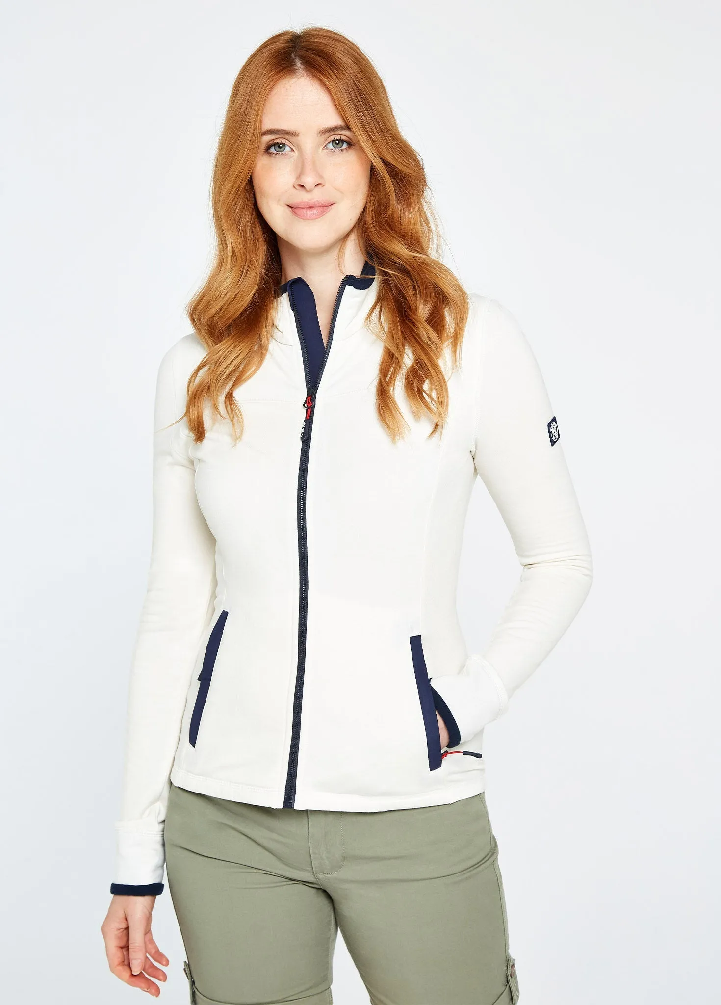 Berehaven Fleece Jacket - White