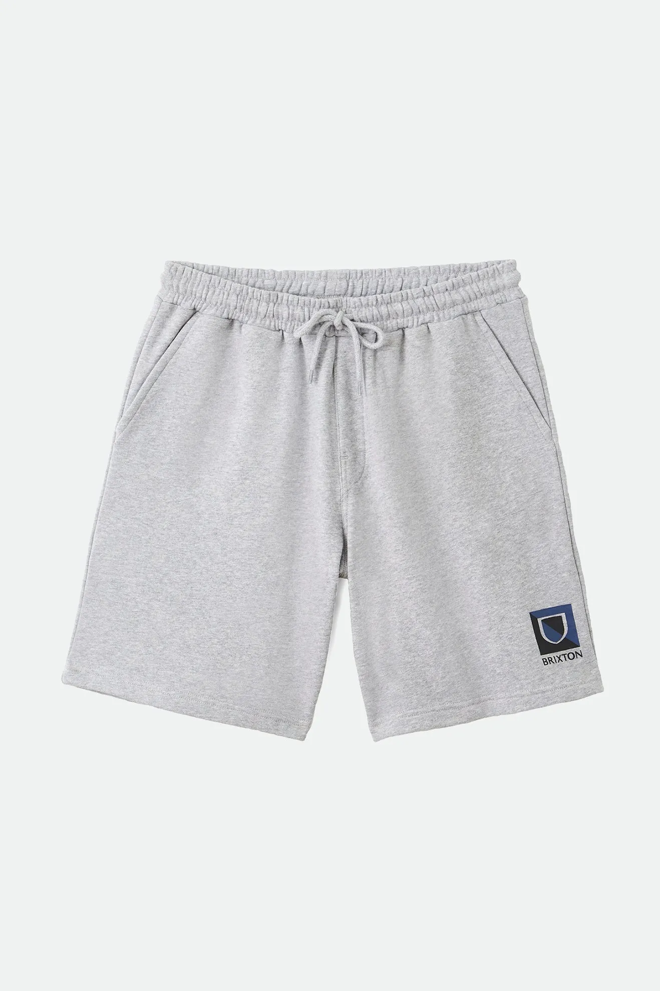 Beta Split Fleece Short - Heather Grey