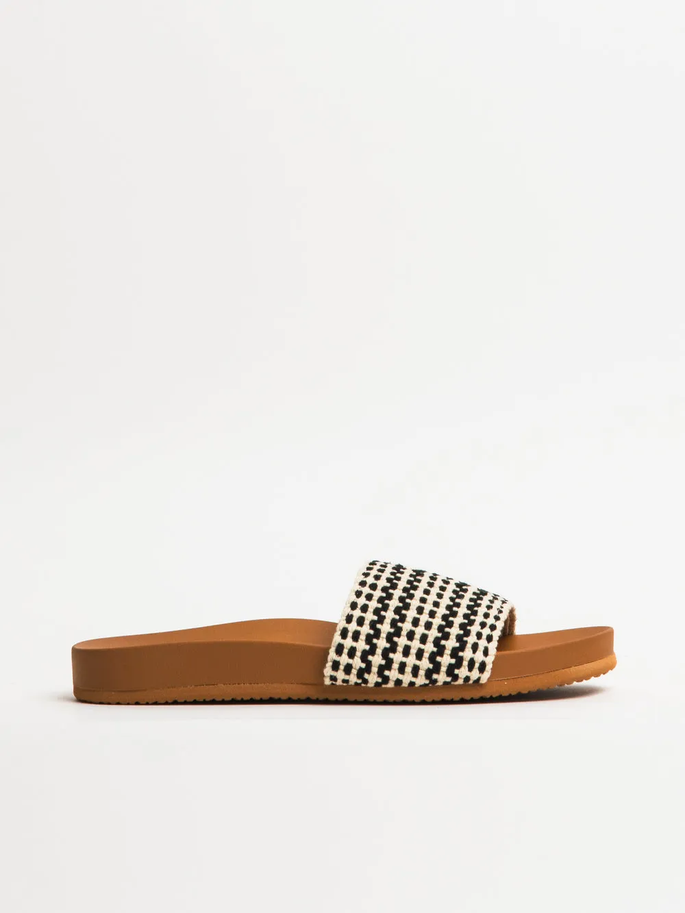 BILLABONG WOMENS BILLABONG MARA BLACK/WHITE SANDALS