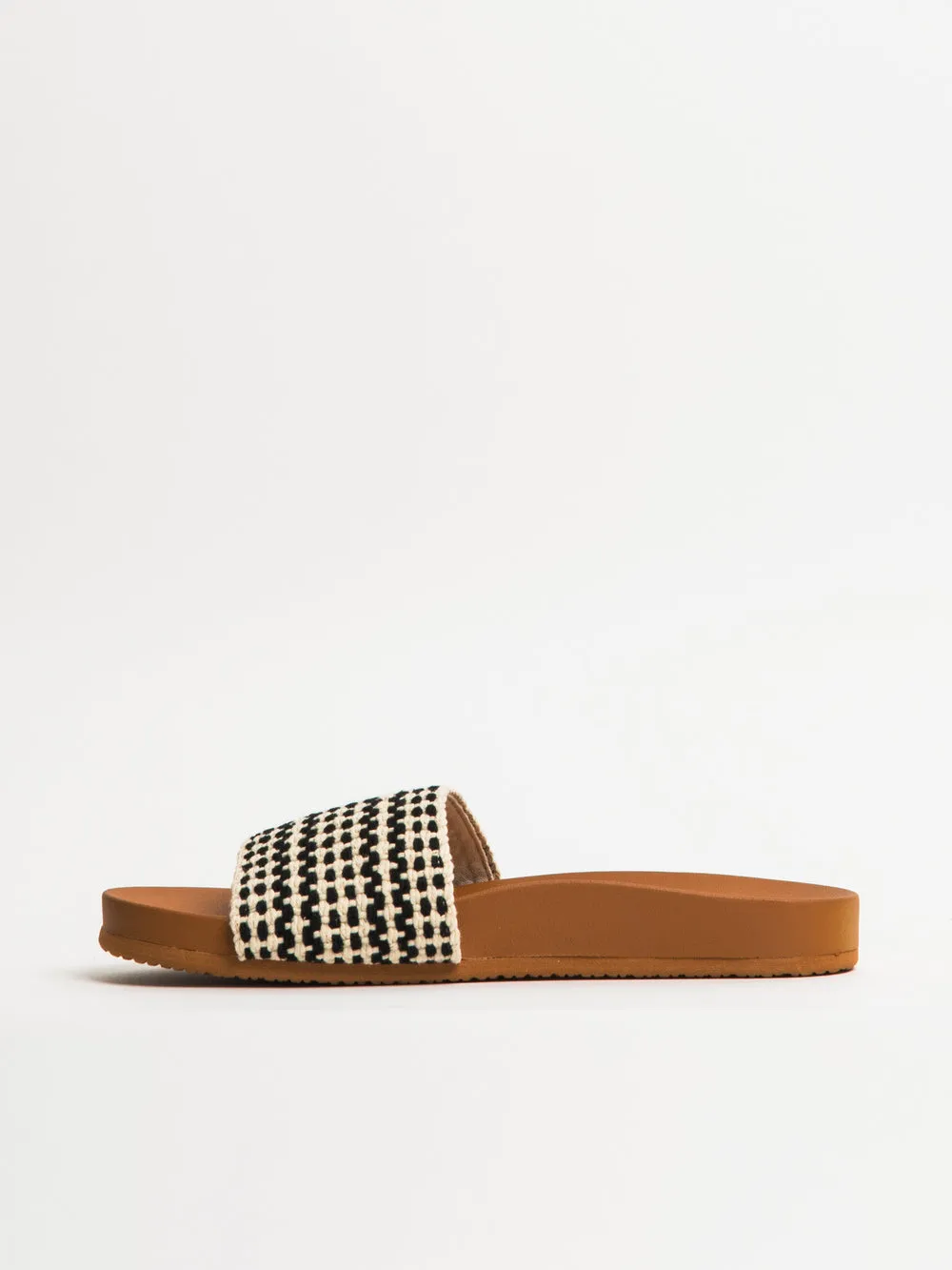 BILLABONG WOMENS BILLABONG MARA BLACK/WHITE SANDALS