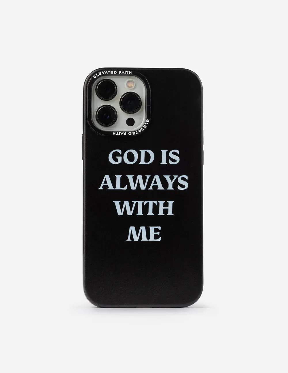 Black God is Always With Me Phone Case