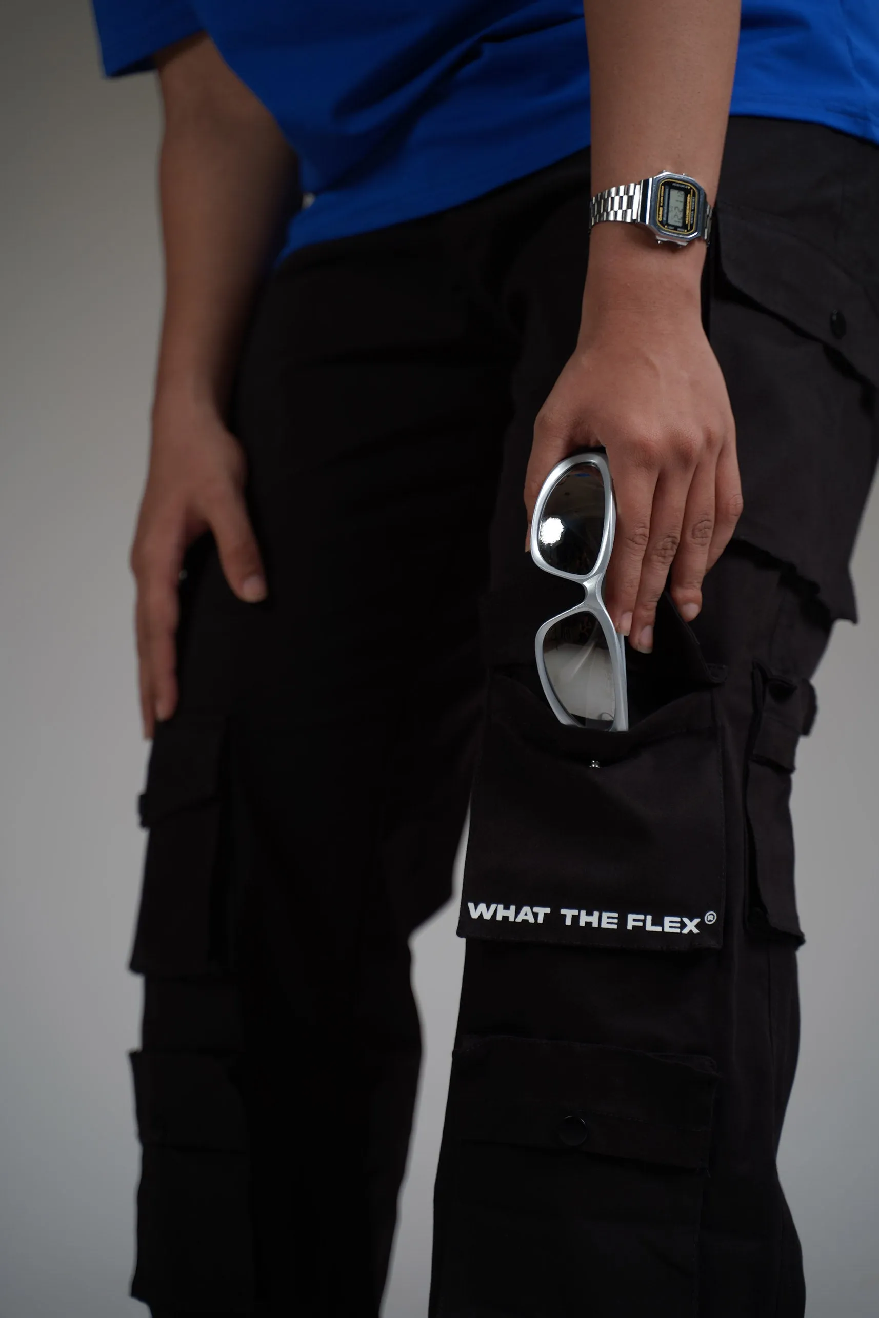 BLACK POCKET Cargo Pants - Exclusive