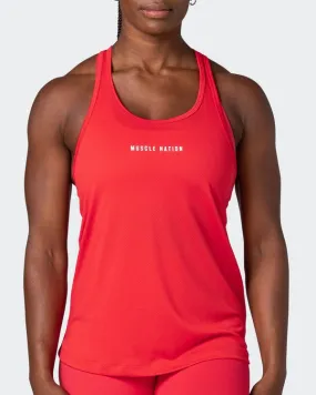 Breakpoint Mesh Tank - Poppy