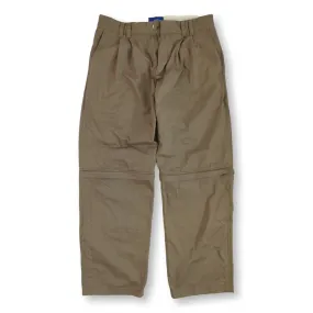 Brown PACCBET Gosha Rubchinskiy 2-in-1 trousers