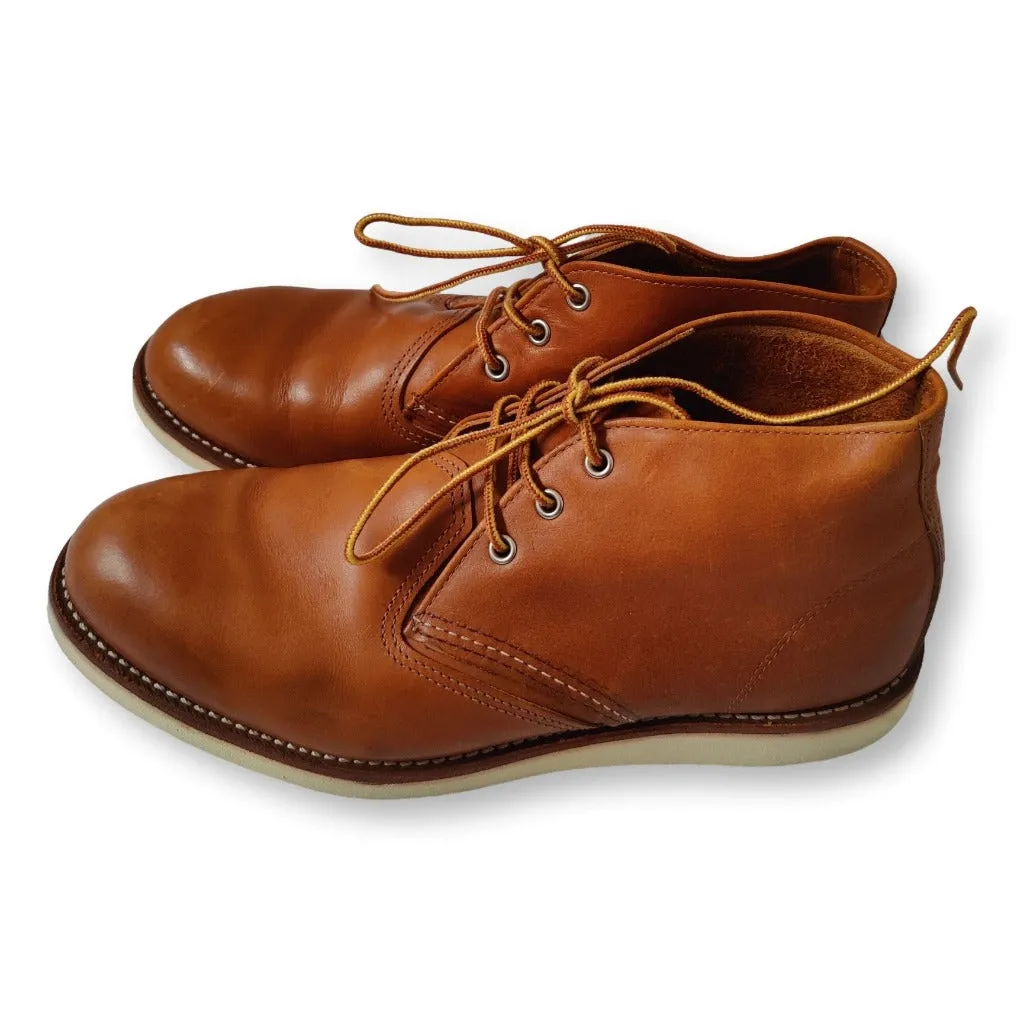 Brown Red Wing Heritage Chukka boots