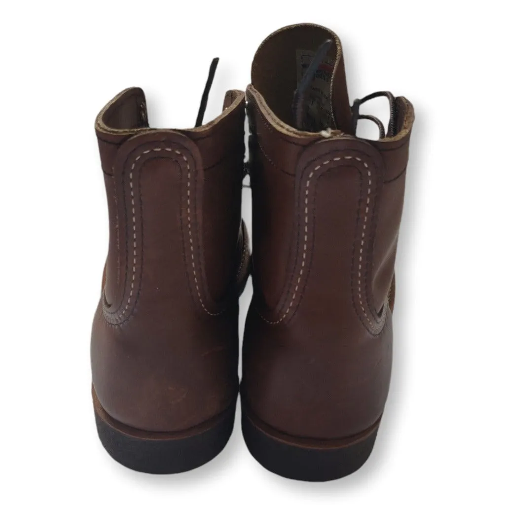 Brown Red Wing Heritage Iron Ranger boots