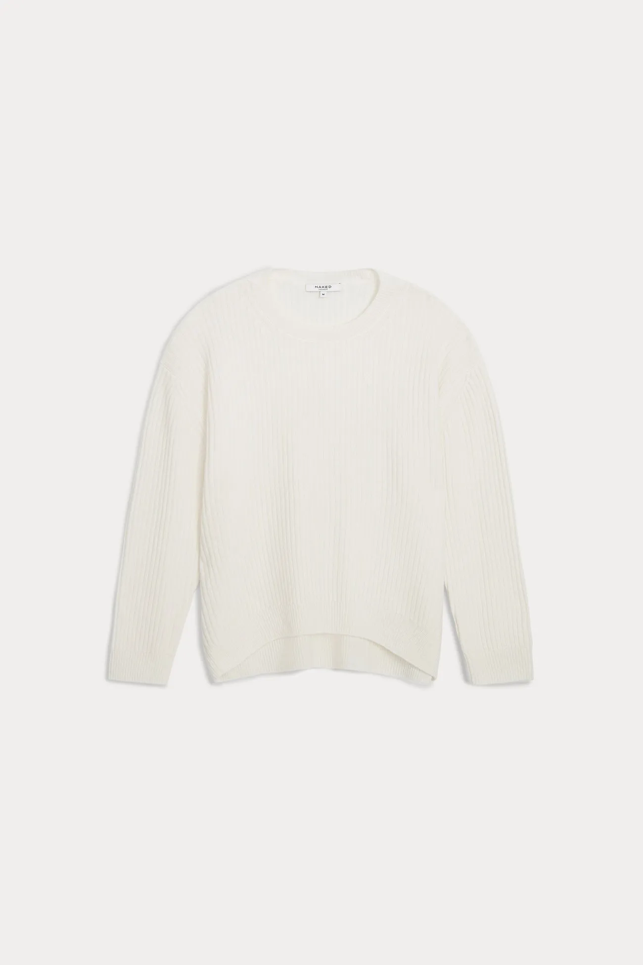 CAMPBELL RIBBED CREWNECK CASHMERE SWEATER