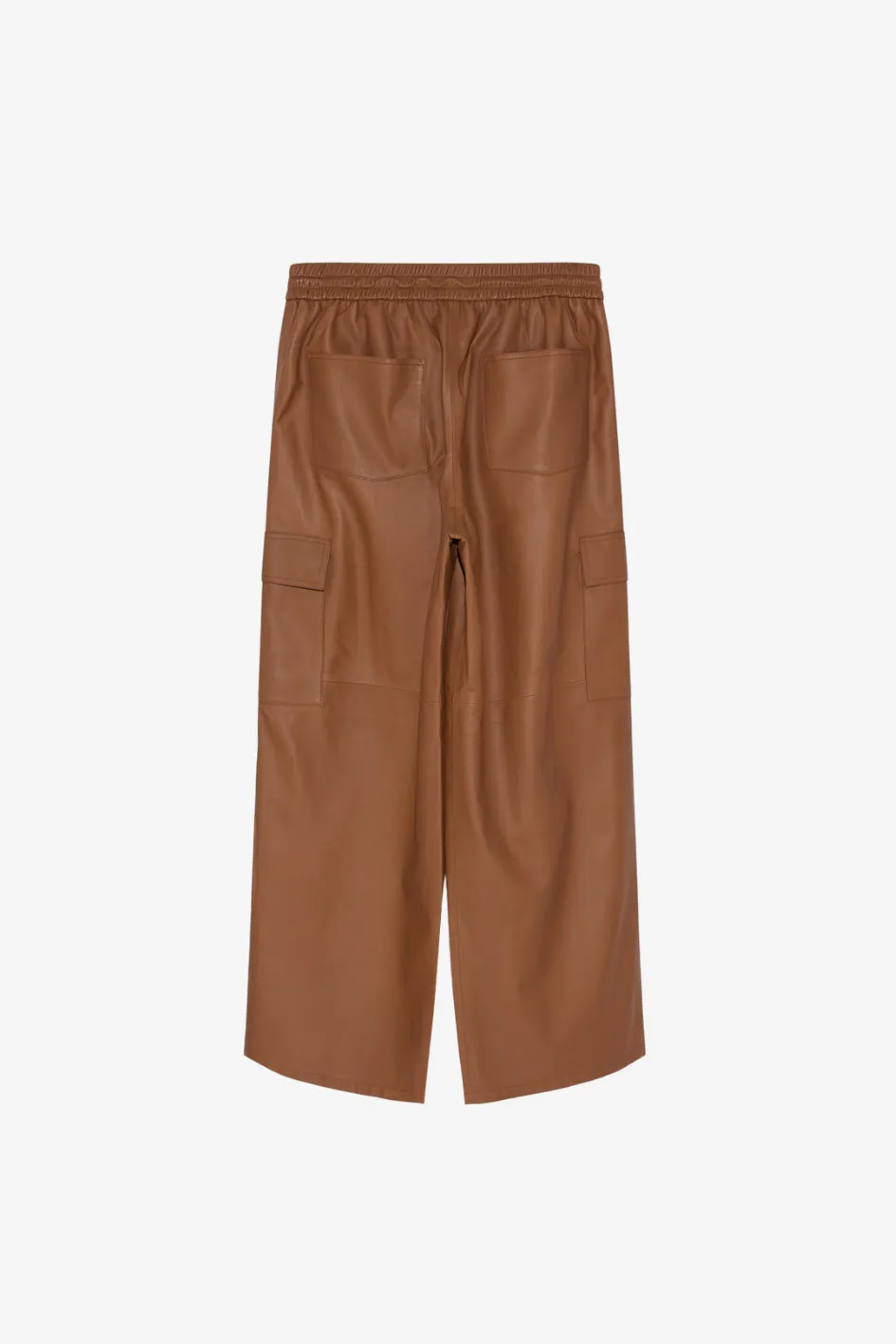 Cargo Leather Pants