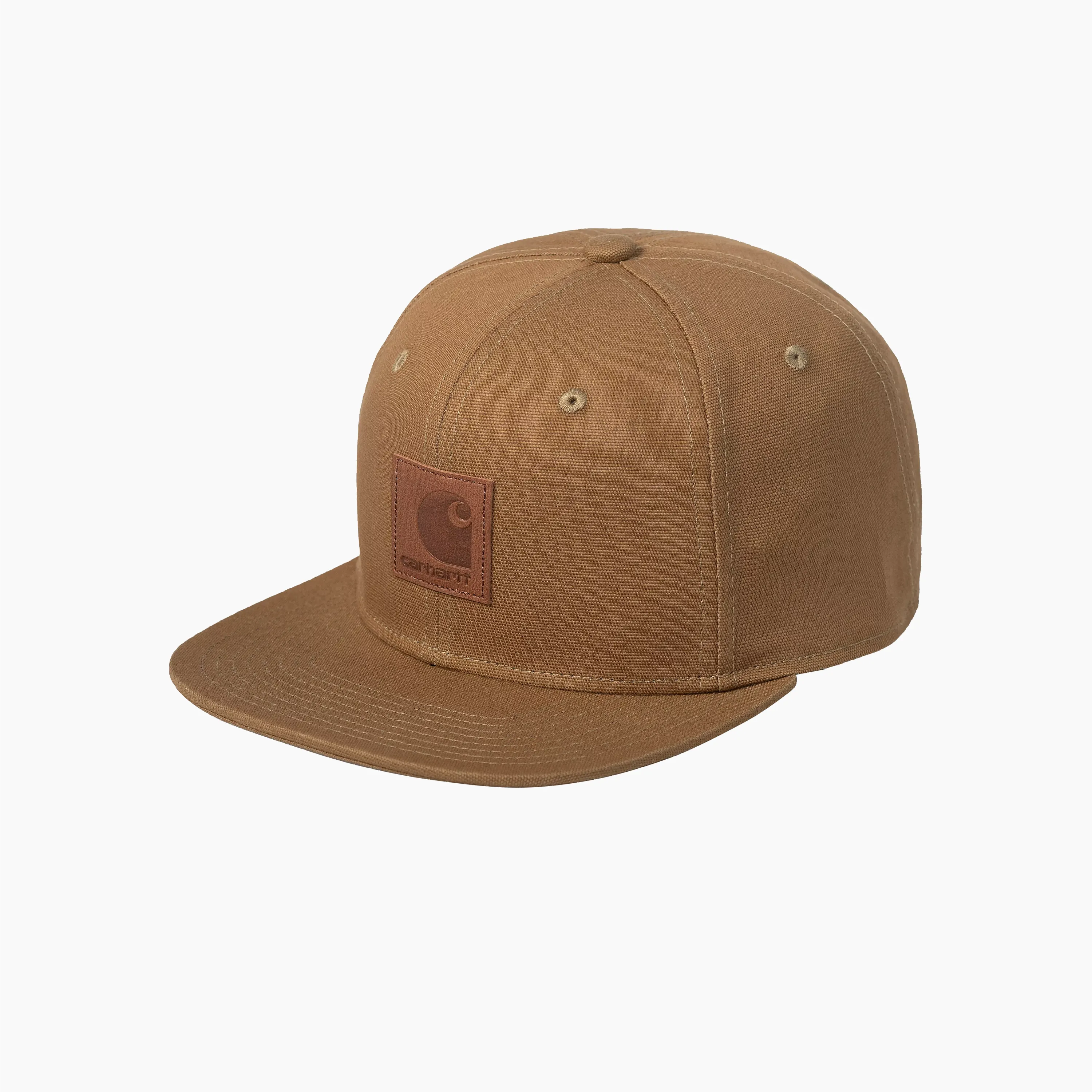 CARHARTT WIP LOGO CAP HAMILTON BROWN I023099