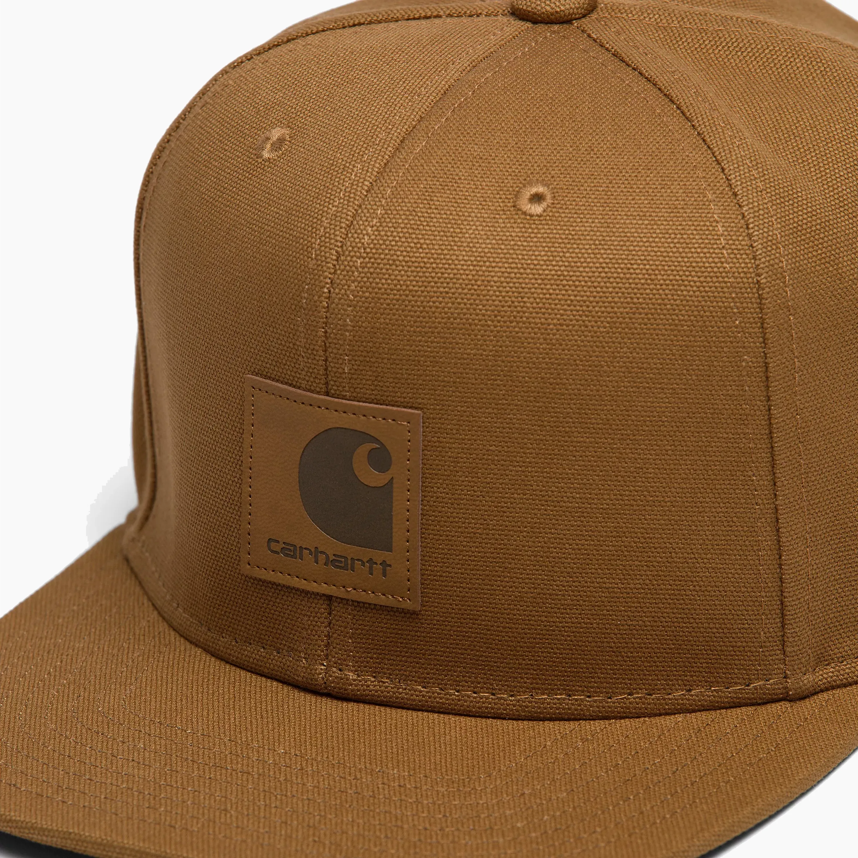 CARHARTT WIP LOGO CAP HAMILTON BROWN I023099