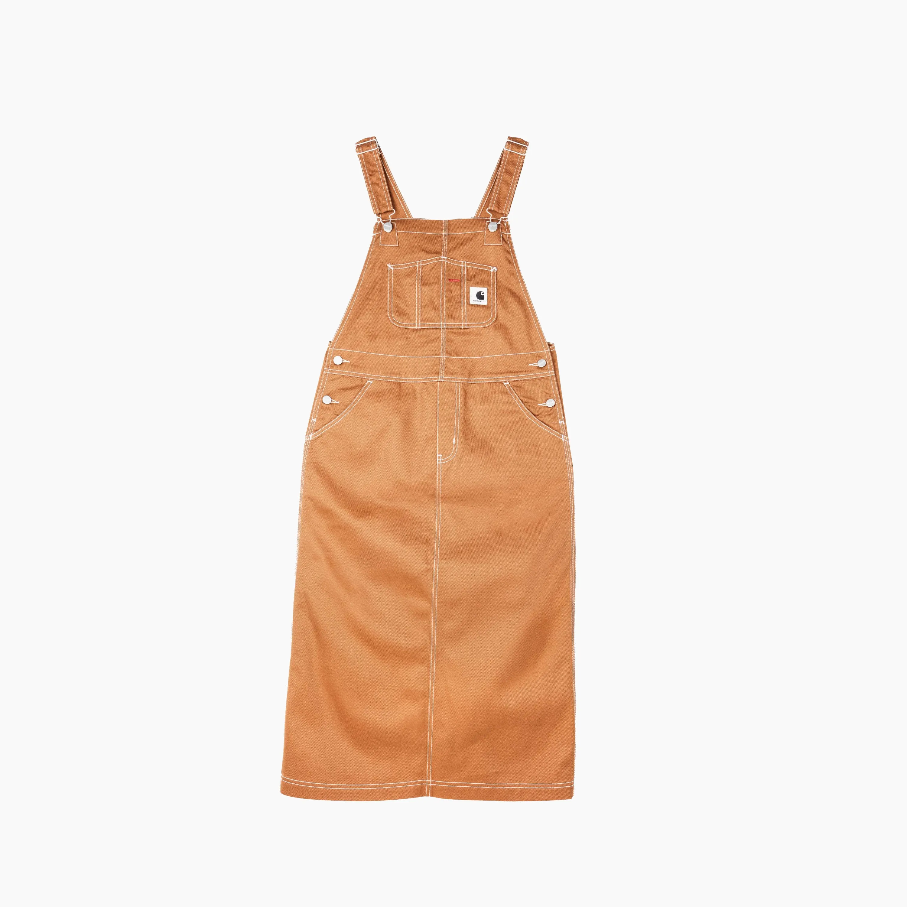 CARHARTT WIP W' BIB SKIRT HAMILTON BROWN - I026571