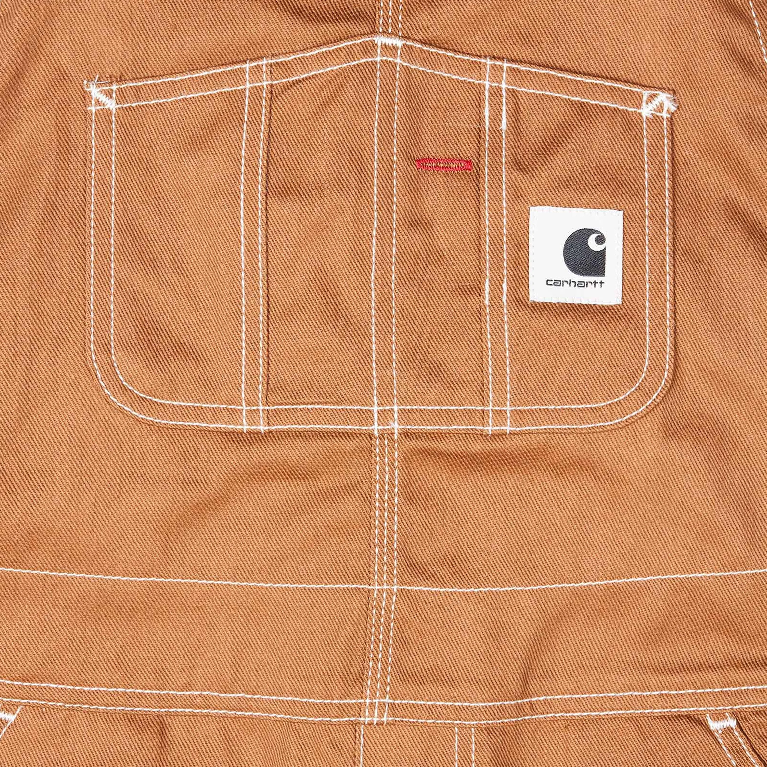 CARHARTT WIP W' BIB SKIRT HAMILTON BROWN - I026571