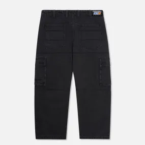 Cash Only - Aleka Denim Cargo Pants - Black