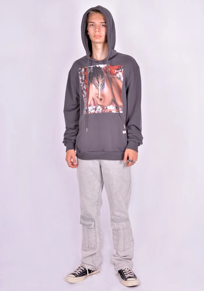 CHARLES JEFFREY LOVERBOY CJLAW21BCH BASECAMP SWEAT HOODIE GREY