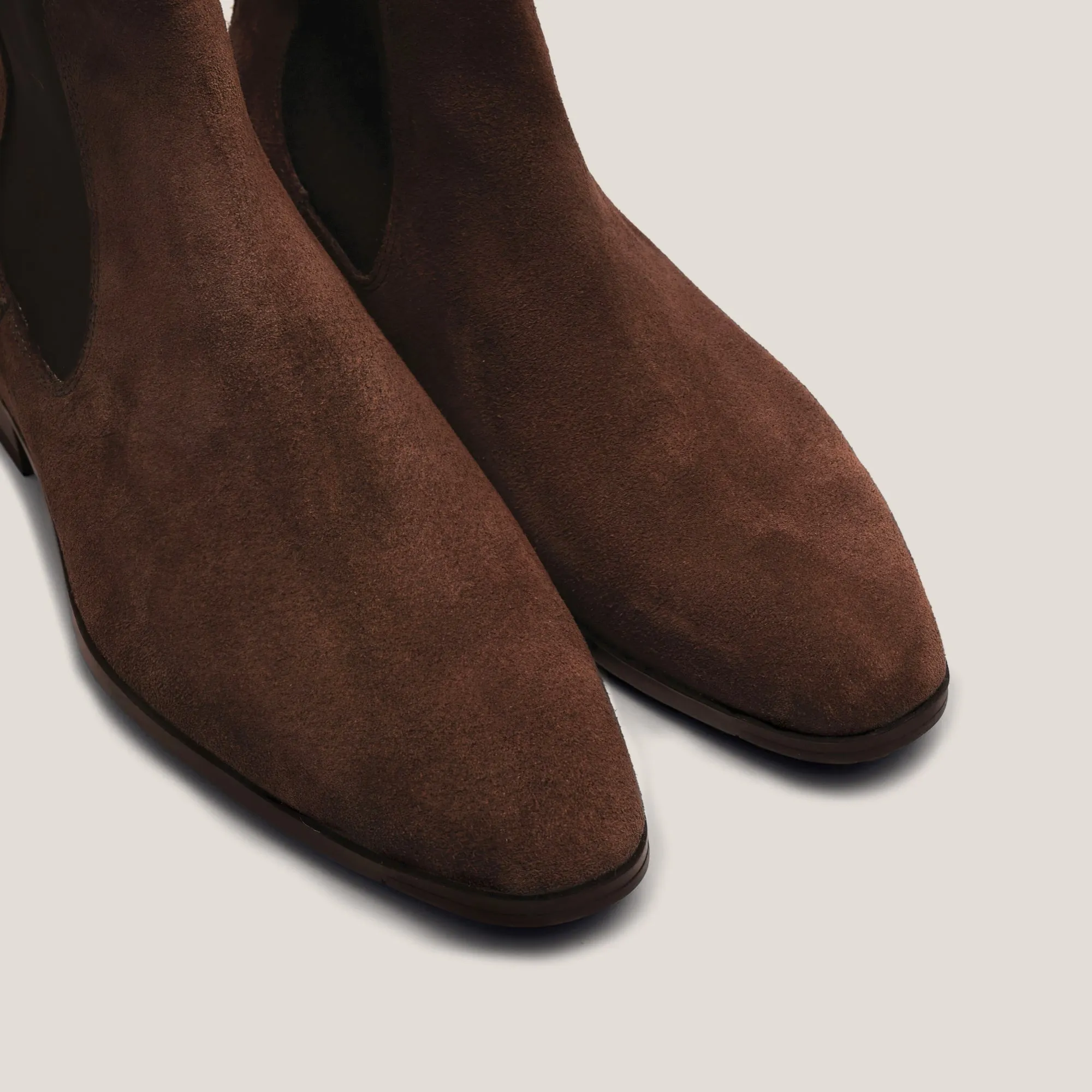 Chelsea Boots Chocolate Brown Suede