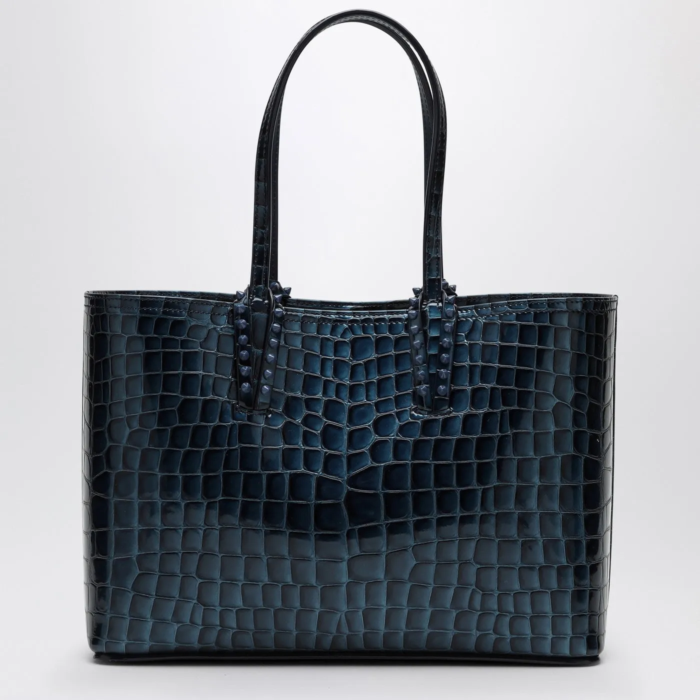 Christian Louboutin    Christian Louboutin Blue Cabata Medium Tote Bag