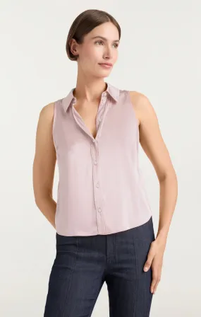 Cinq A Sept Theodora Top in Icy Pink