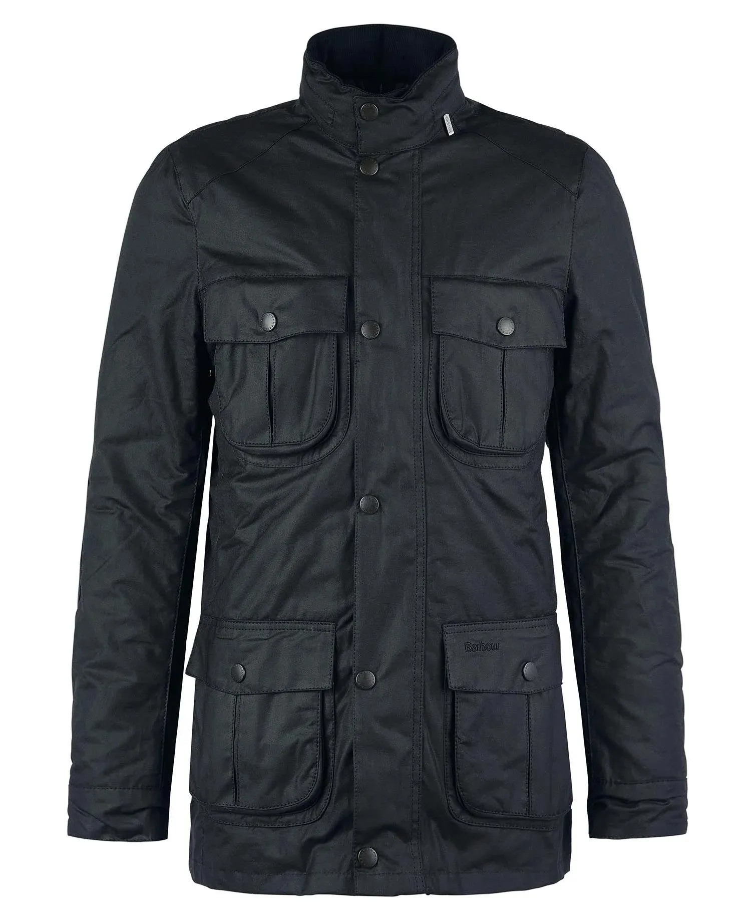 Corbridge Wax Jacket Black / Classic Tartan