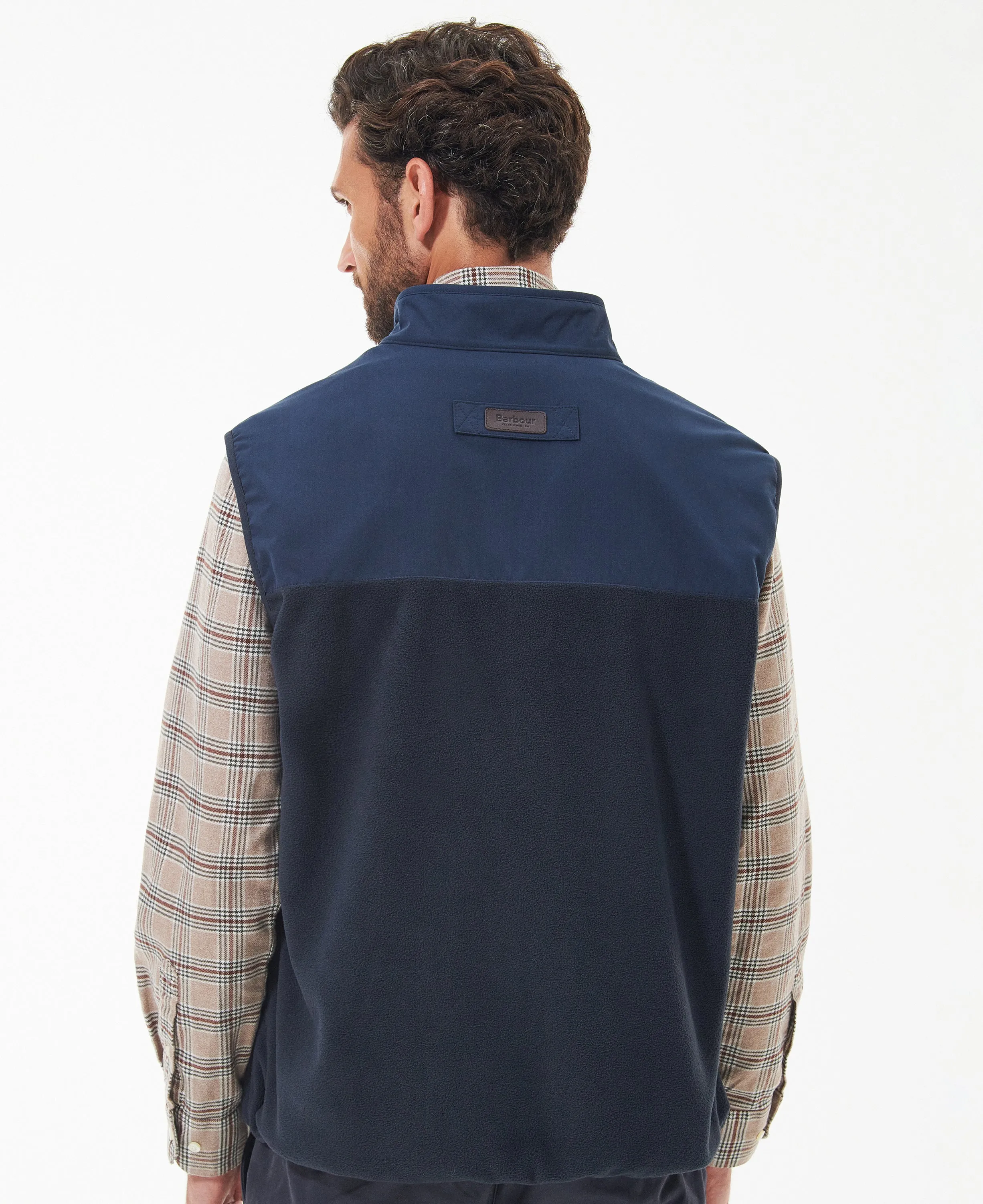 Country Fleece Gilet Navy