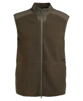 Country Fleece Gilet Olive