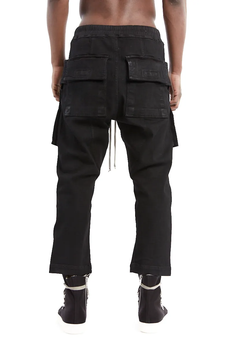 CREATCH CARGO CROPPED DENIM PANTS || SBB