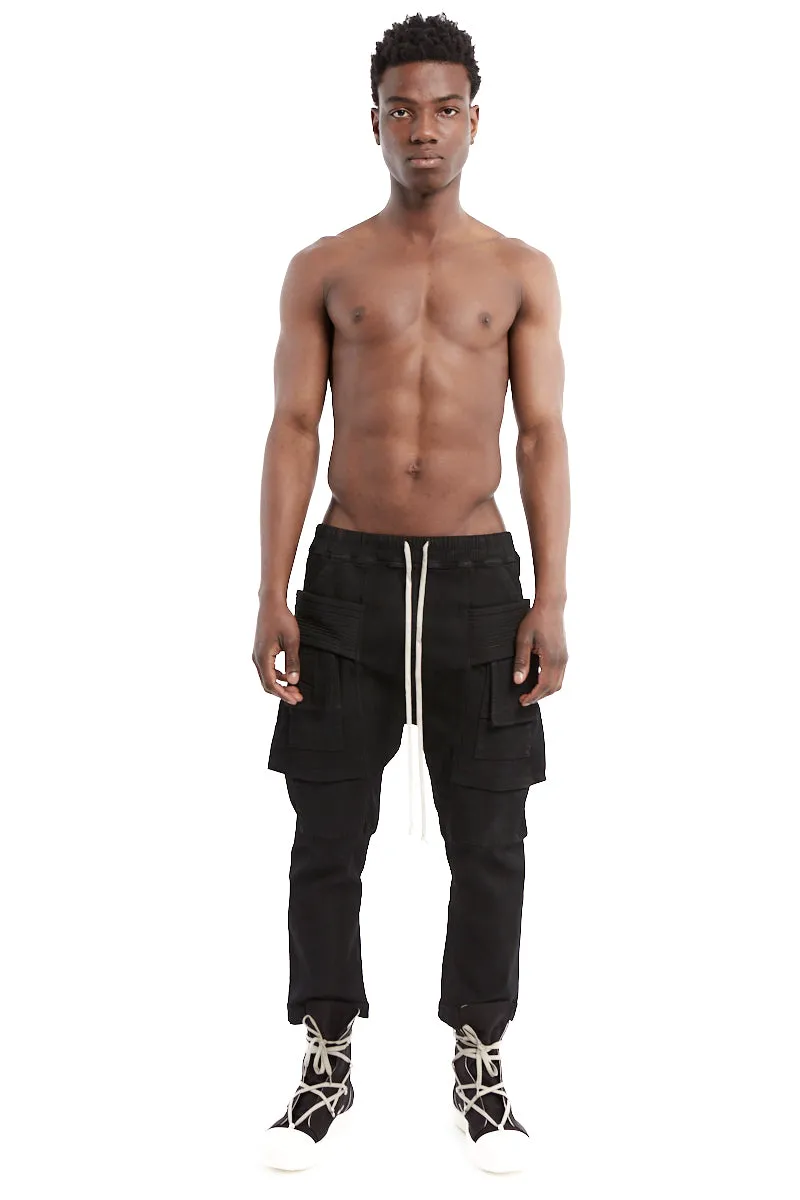 CREATCH CARGO CROPPED DENIM PANTS || SBB