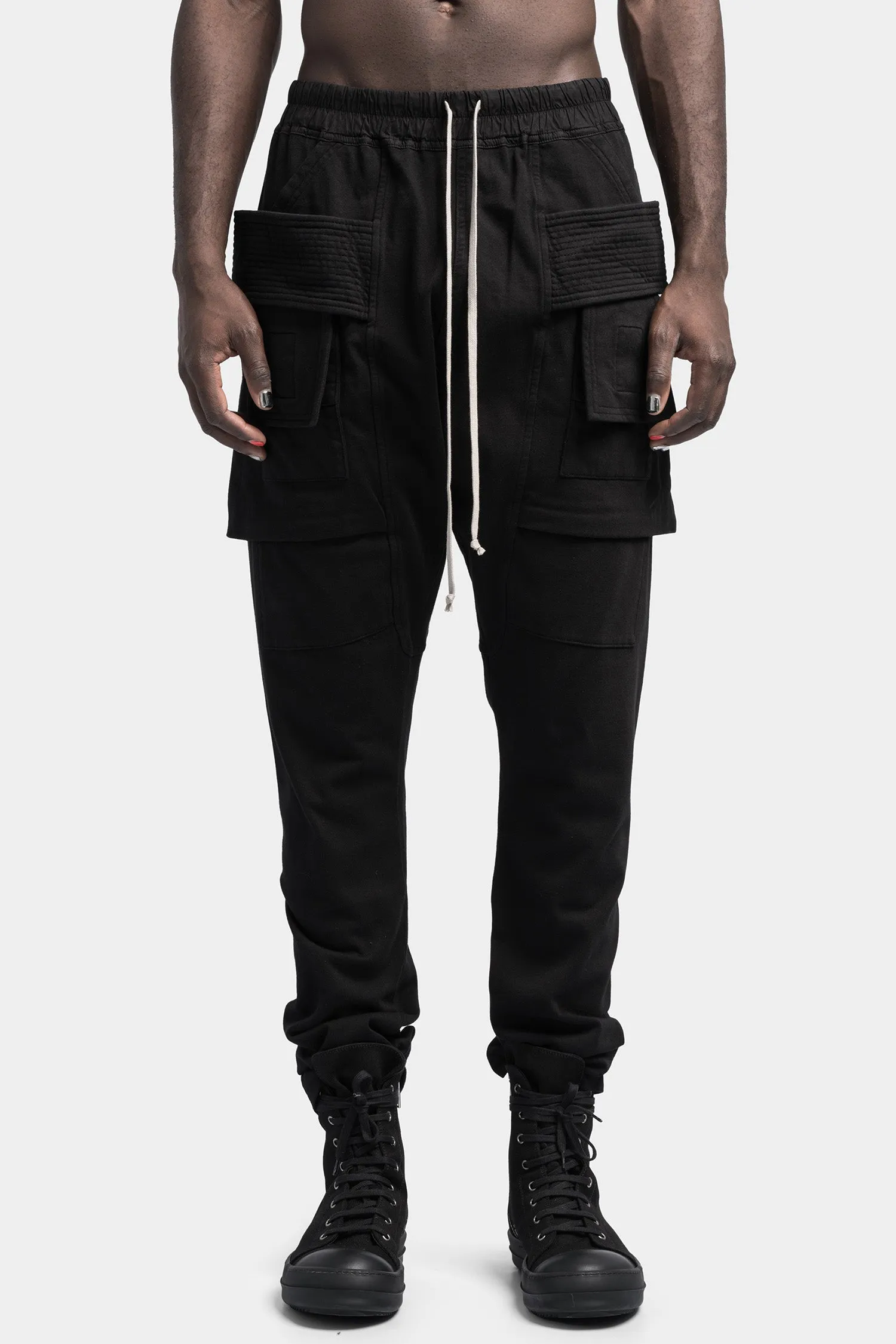 Creatch cargo drawstring pants