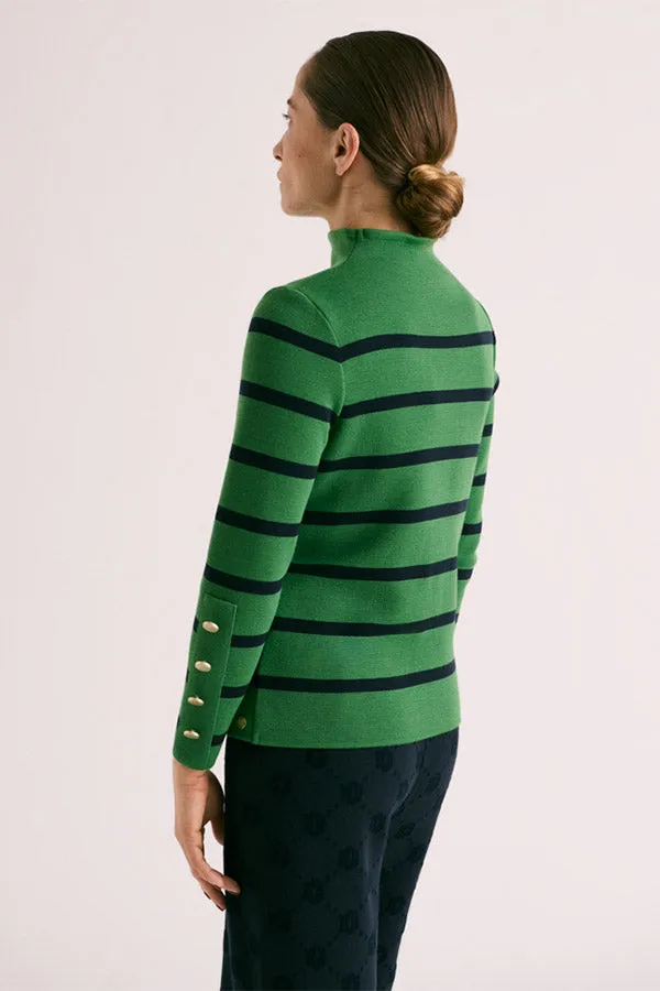 Devernois ACCORDER JACQUARD KNIT SWEATER