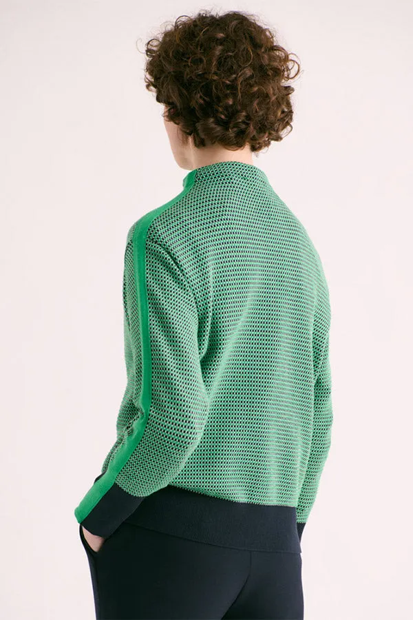 Devernois AMSONIA MERINO WOOL SAILOR SWEATER