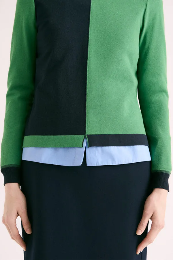 Devernois ANKO TWO-TONE SWEATER