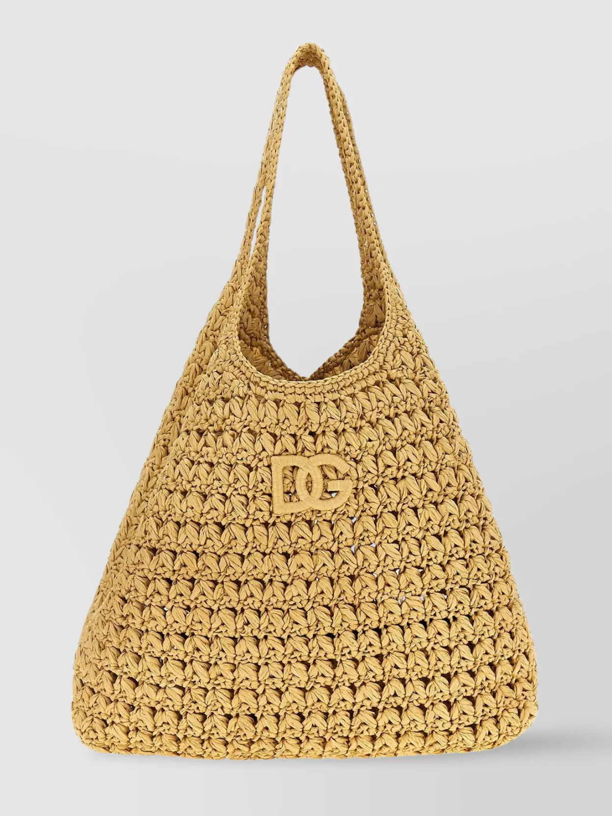 Dolce&​Gabbana   Crochet top handle tote bag