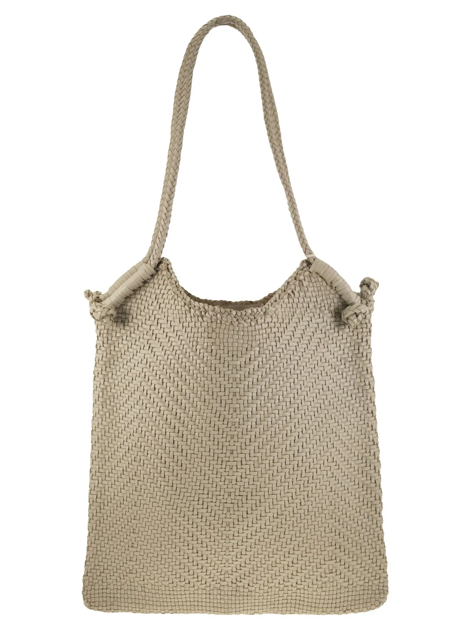 Dragon    Dragon Minga Tote Woven Leather Bag