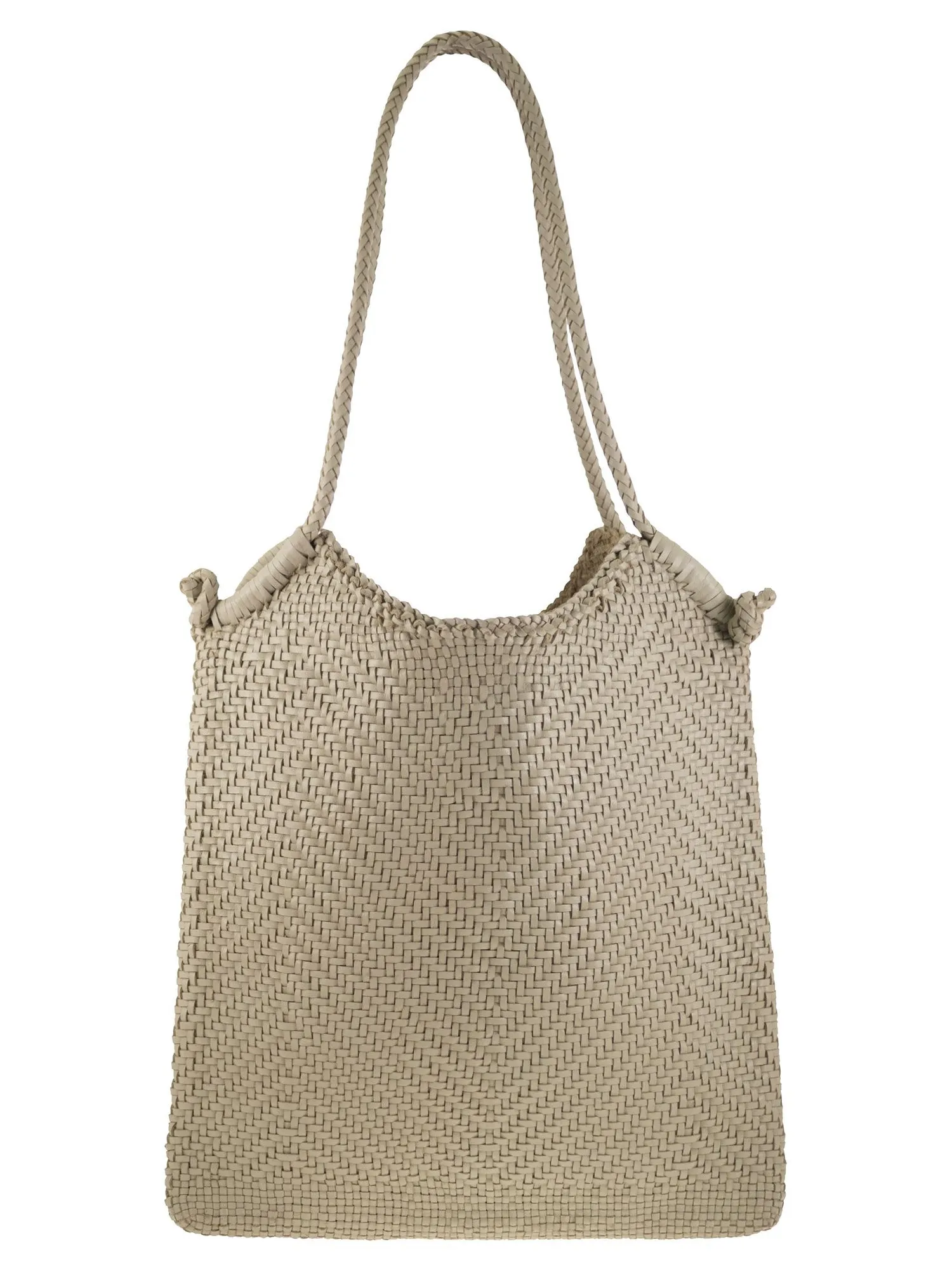 Dragon    Dragon Minga Tote Woven Leather Bag