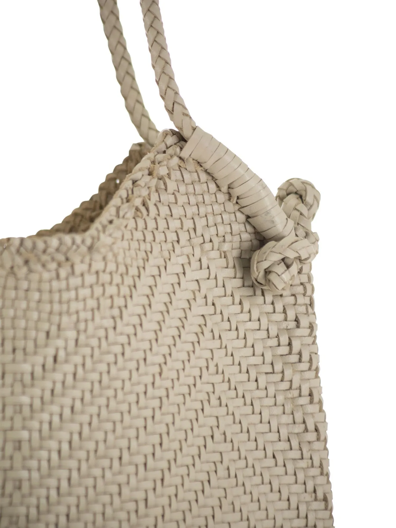 Dragon    Dragon Minga Tote Woven Leather Bag