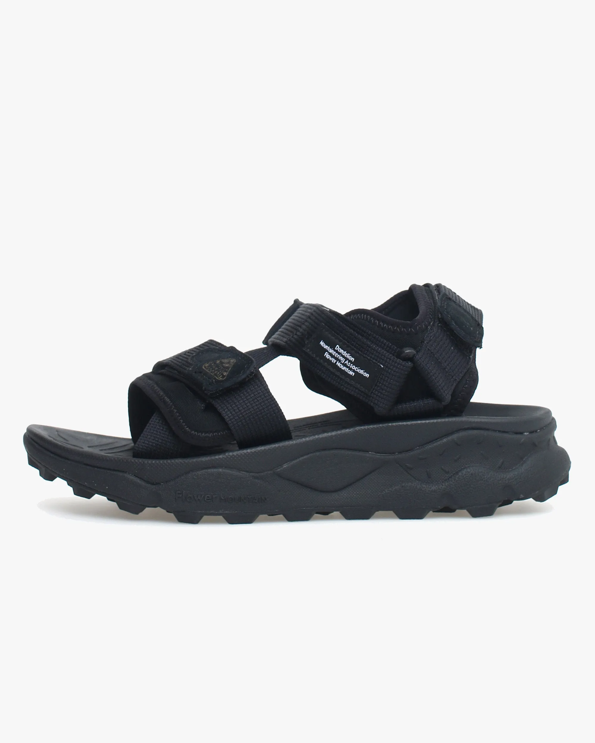 Flower Mountain Nazca 2 Technical Fabric Sandals - Black